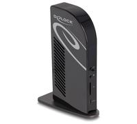 DeLOCK Station d'accueil USB Type-C Triple Display avec DisplayLink 4K / USB Hub / LAN / SD / Audio / PD 96 W