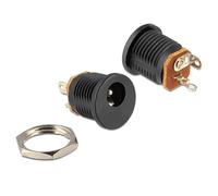 DELOCK Steckverbinder DC 2,1x5,5mm Buchse -> Lötanschluss