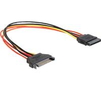 DELOCK Stromcable SATA 15Pin -> SATA 15Pin St/Bu 0.30m