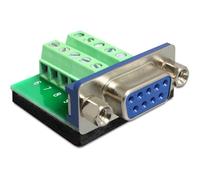 Delock Sub-D 9 pin female < Terminal