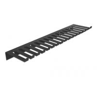 Delock Support de câbles 325 x 90 mm pour montage mural noir