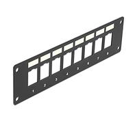 Delock Support Keystone 8 Ports pour Montage