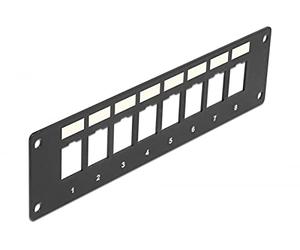 Delock Support Keystone 8 Ports pour Montage