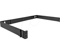 DELOCK Support Mural Pliable 1U Noir 48,26 cm 19"