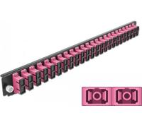 DeLOCK Tôle de montage en rack pour boîte d'épissure de fibre optique