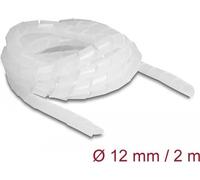 Delock Tube spiro flexible 2 m x 12 mm Transparent (0.20 cm), Gaine + protection pour câbles, Transparent