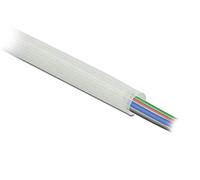 Delock Tuyau de Protection tressé en Fibre de Verre Blanc 10 m x 8 mm