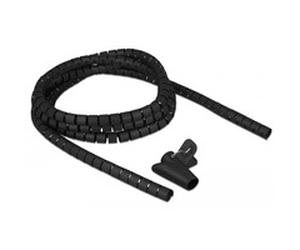 DeLOCK "Tuyau spiralé avec outil d''insertion 2,5 m x 15 mm, Tuyau flexible de câble"