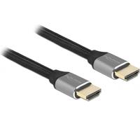 DELOCK Ultra High Speed HDMI Kabel 48 Gbps 8K 60 Hz grau 1m