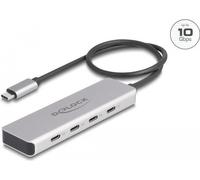 DeLOCK DeLock USB 10 Gops USB Type-C Hub avec 4, Hub USB