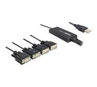 Delock USB 2.0 > 4 x Serial Adapter - Adaptateur série - USB - RS-232 x 4 G