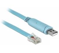 Delock USB 2.0 Adaptateur [1x USB 2.0 type A mâle - 1x RJ45 mâle] 63289 3 m