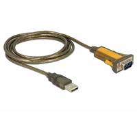 Delock USB 2.0 Adaptateur [1x USB 2.0 type A mâle - 1x RS232 mâle] 65840 1.5 m
