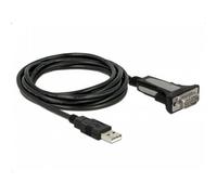 Delock Usb 2.0 Adaptateur [1x Usb 2.0 Type à Mâle - 1x Rs232 Mâle] 65962 3 M Y407743