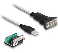 Delock USB 2.0 Adaptateur [1x USB 2.0 type A mâle - 1x série (9 pôles)] 63465 1.8 m