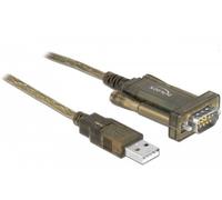 Delock USB 2.0 Adaptateur [1x USB 2.0 type A mâle - 1x série (9 pôles)] 64073 2 m