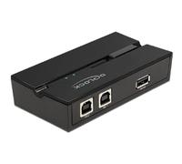 DELOCK USB 2.0 Switch f. 2 PC an 1 Gerät | 11491