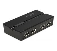 DELOCK USB 2.0 Switch f. 4 PC an 4Geräte | 11494
