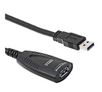 Delock Câble USB USB 3.0 USB-A mâle, USB-A femelle, Prise femelle DC 3,5 mm 5.00 m 83089