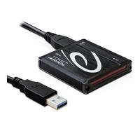 DeLOCK USB 3.0 Card Reader All in 1 lecteur de carte mémoire USB 3.2 Gen 1 (3.1 Gen 1) Noir