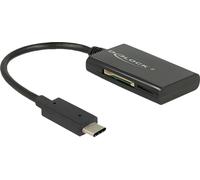 DELOCK USB 3.1 Gen 1 Card Reader USB Type-C Stecker 4 Slots