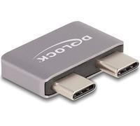 DELOCK USB Adapter 40Gbps USB Type-C 2xStecker zu 2xBuchse