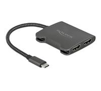 DELOCK 87778 - Diviseur USB Type-C™ (Mode DP Alt) à 2 x HDMI MST