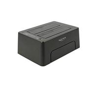 DeLock USB-C Station d'accueil USB C Clonage HDD SSD SSD - Noir