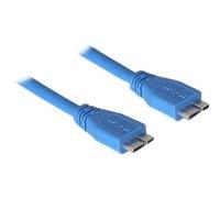 DeLOCK USB Cable - Câble USB - Micro-USB Type B (M) pour Micro-USB Type B (M) - 1 m