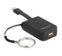 DeLOCK 63939 Adaptateur Vidéo USB Type-C vers mini DisplayPort 1.2 Mâle/Femelle 0.03m, Résolution 3840x2160, Compatible Windows/macOS/Linux/Android