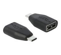 DELOCK USB Datenblocker USB Type-C Stecker zu Typ-A Buchse