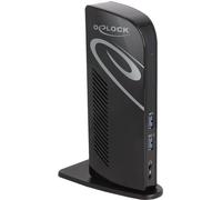 DELOCK USB Dockingstation Dual DisplayPort 4K / USB 3.2