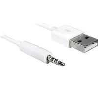 Delock USB, Jack Câble adaptateur [1x USB 2.0 type A mâle - 1x Jack mâle 3.5 mm] 1.00 m