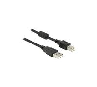 Delock USB Kabel Delock A - B St/St 1.00m sw