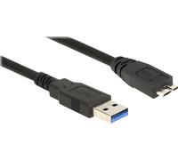 DELOCK USB Kabel USB3.0 A -> Micro-B St/St 2.00m schw