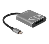 DELOCK USB Type-C Card Reader für XQD 2.0 Speicherkarten