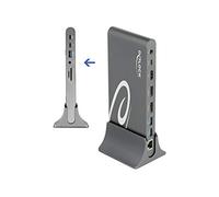 DeLock Station d'accueil 87772 avec Fil Thunderbolt 3 Gris