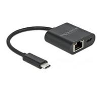 DeLOCK 66644 Station d'accueil avec Fil USB 3.2 Gen 1 (3.1 Gen 1) Type-C Noir