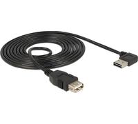 DELOCK USB Verl.A -> A St/Bu 1.00m 90° sw Easy USB