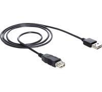 DELOCK USB Verl. A -> A St/Bu 1.00m sw Easy USB