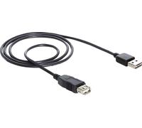 DELOCK USB Verl. A -> A St/Bu 2.00m sw Easy USB