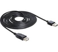 DELOCK USB Verl. A -> A St/Bu 3.00m sw Easy USB