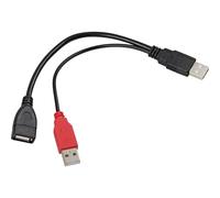 DeLOCK Cable-Y 2x USB-A 2.0 male > 1 x USB-A 2.0 female, Câble en Y
