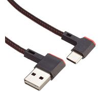 DeLOCK USB2.0-Kabel A-TypC: 1m, Schwarz/Rot câble USB USB A Micro-USB B Noir