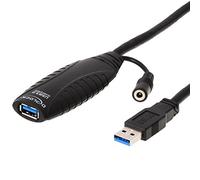 DeLOCK USB3.0-A - USB3.0-A, 10m câble USB USB 3.2 Gen 1 (3.1 Gen 1) USB A Noir
