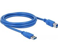 USB3 AB 180 BL - Câble USB3, ULTRARAPIDE, connecteur A>connecteur B 1,8 m, bleu