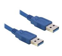DELOCK USB3.0 Kabel A -> A St/St 1.00m blau