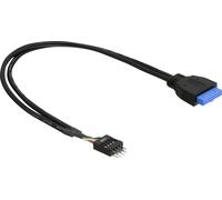 DELOCK USB3.0 Kabel Pinheader 19pin -> 8pin Bu/St 0.4