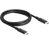 Delock 80009 câble USB 1,2 m USB4 Gen 3x2 USB C Noir
