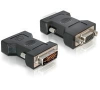 DeLOCK VGA 15pin F > DVI 24+5 M DVI-I 15pin VGA Noir